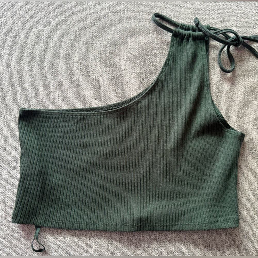 aerie cropped tank top